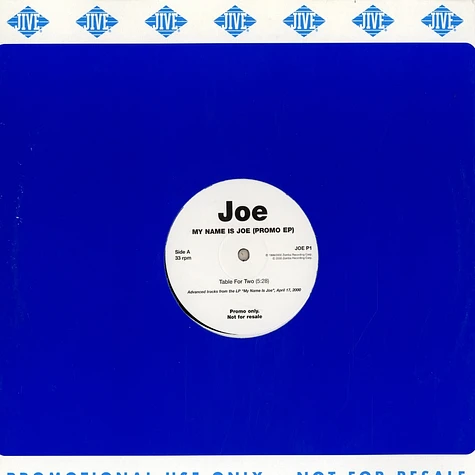 Joe - My name is Joe EP