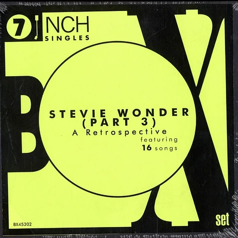 Stevie Wonder - A retrospective part 3