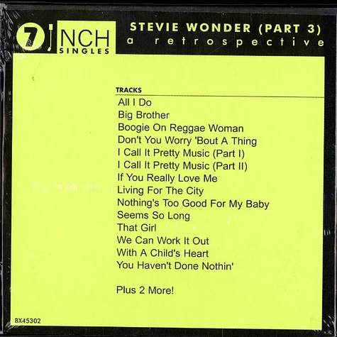 Stevie Wonder - A retrospective part 3