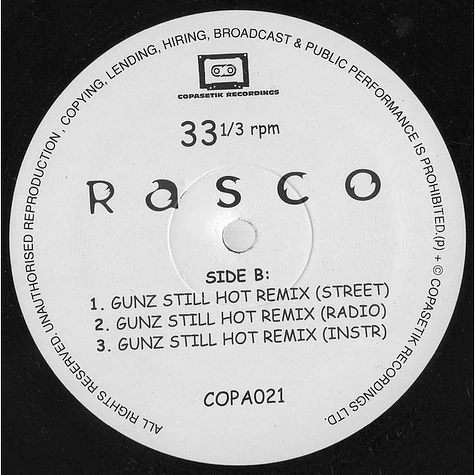 Rasco - Thin Line / Gunz Still Hot (Remix)