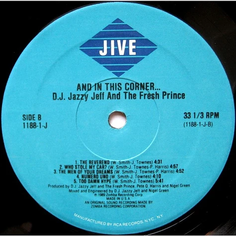 DJ Jazzy Jeff & The Fresh Prince - And In This Corner...