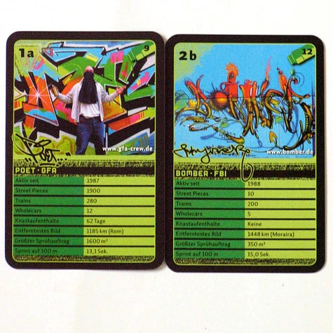 Kingz Of Hiphop Playing Cards - Graffiti edition