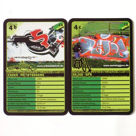 Kingz Of Hiphop Playing Cards - Graffiti edition