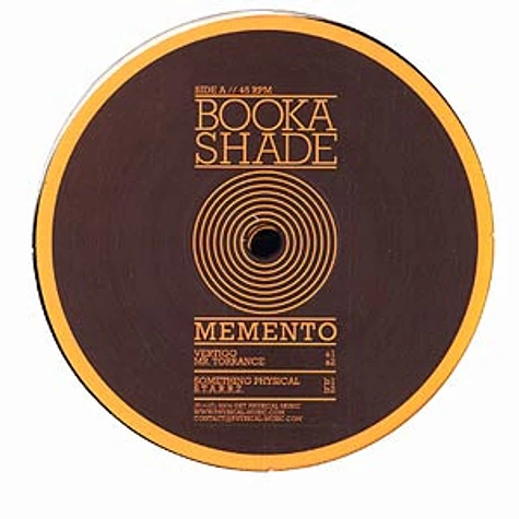 Booka Shade - Memento