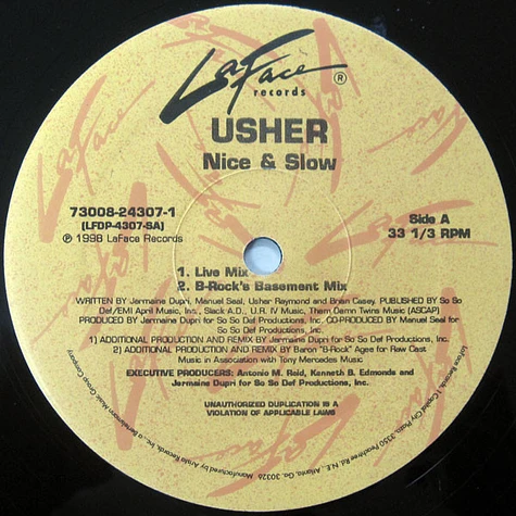 Usher - Nice & Slow (The Remixes)