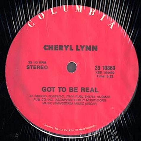 Cheryl Lynn - Got to be real