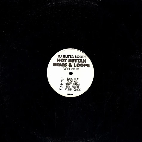 DJ Butta Loops - Hot buttah beats & loops volume IV