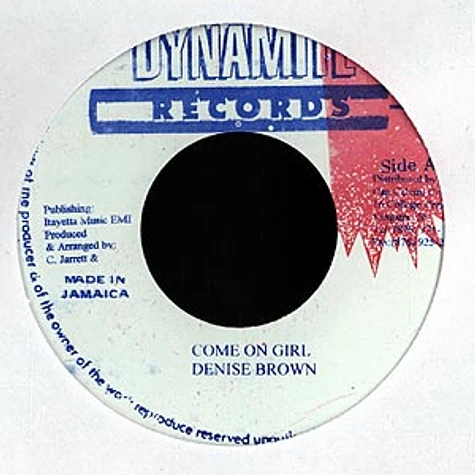 Dennis Brown - Come on girl