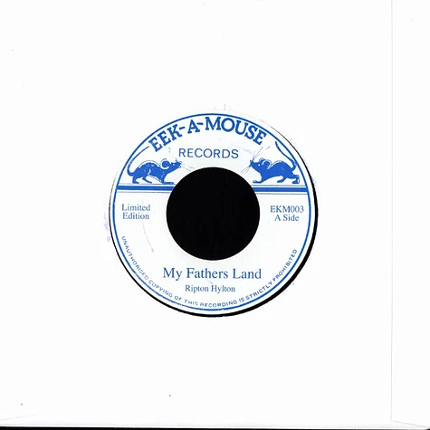 Eek-A-Mouse - My Father's Land