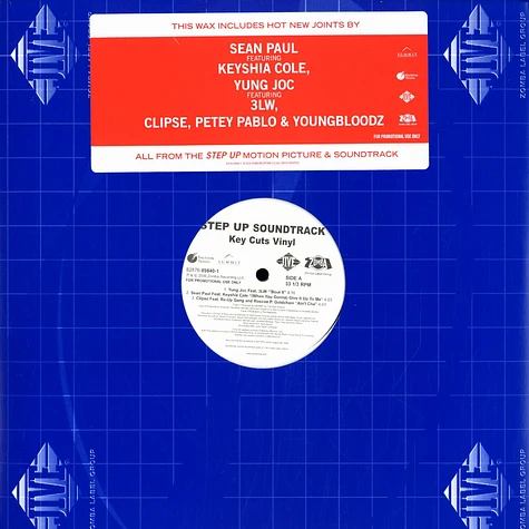 Step Up Soundtrack - Key cuts vinyl