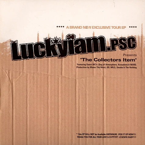 Luckyiam.PSC - The Collectors Item