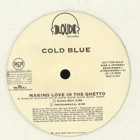 Cold Blue - Making Love In The Ghetto