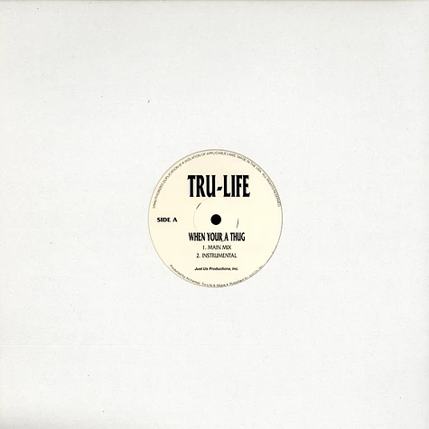 Tru-Life - When your a thug feat. Jewell, Kool G Rap & Prodigy