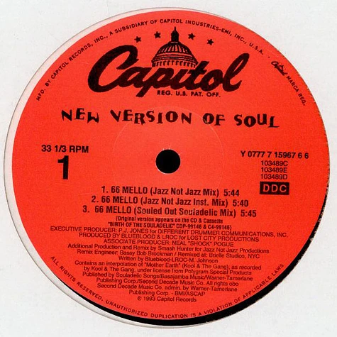 New Version Of Soul - 66 Mello