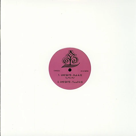 Mos Def / Carl Craig - Umi Says / Sandstorm