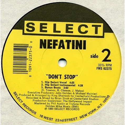 Nefatini - Don't Stop