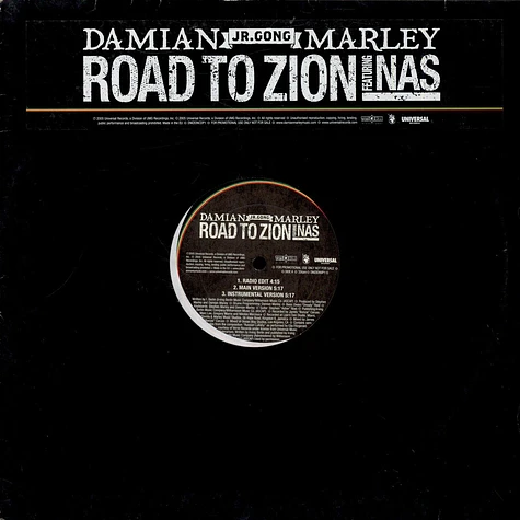 Damian Marley - Road To Zion / The Master Has Come Back