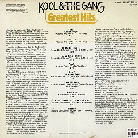 Kool & The Gang - Greatest Hits