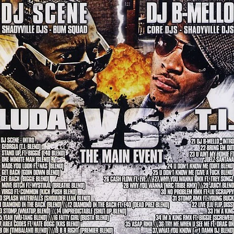 DJ Scene & DJ B-Mello - Luda VS T.I. - the main event