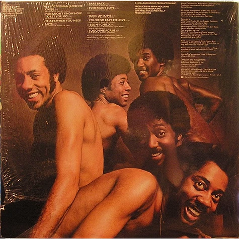 The Temptations - Bare Back