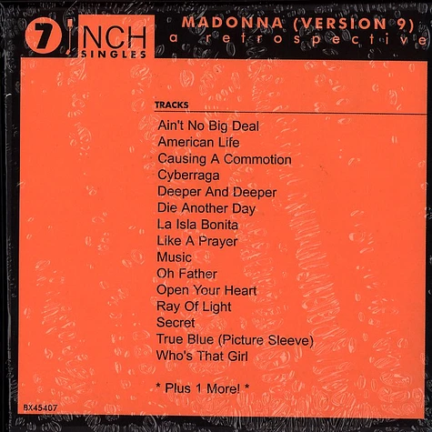 Madonna - A retrospective Version 9