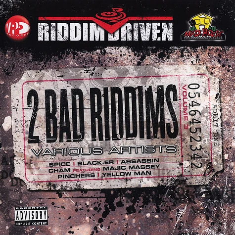 Riddim Driven - 2 bad riddims Volume 3