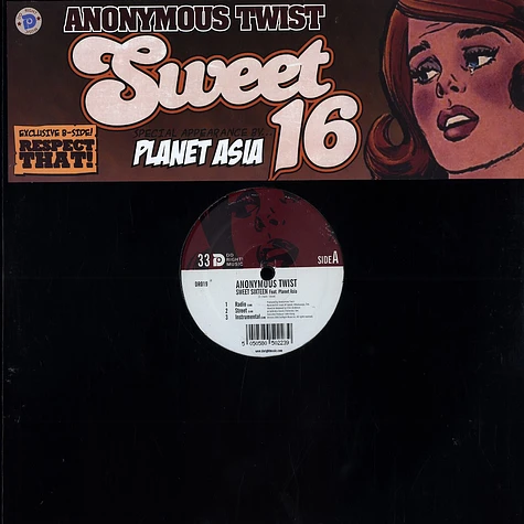 Anonymous Twist - Sweet 16 feat. Planet Asia