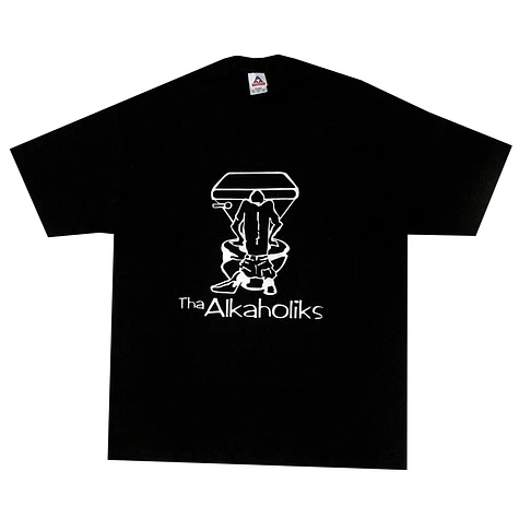 Alkaholiks - Drunk man T-Shirt - white print
