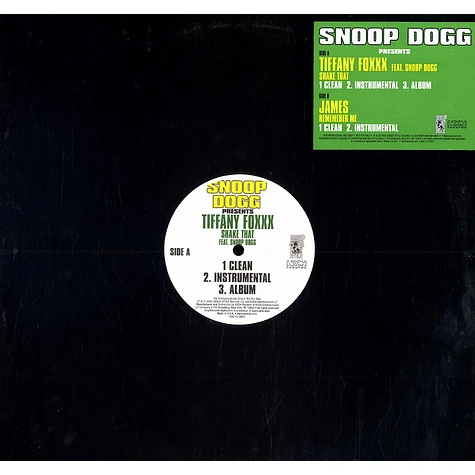 Snoop Dogg presents Tiffany Foxxx & James - Shake that feat. Snoop Dogg / remember me