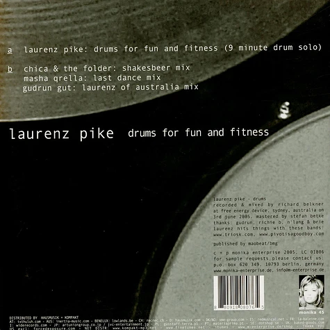 Laurenz Pike - Drums For Fun And Fitness