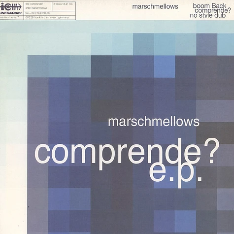 Marschmellows - Comprende EP