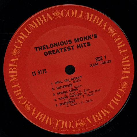 Thelonious Monk - Monk's Greatest Hits