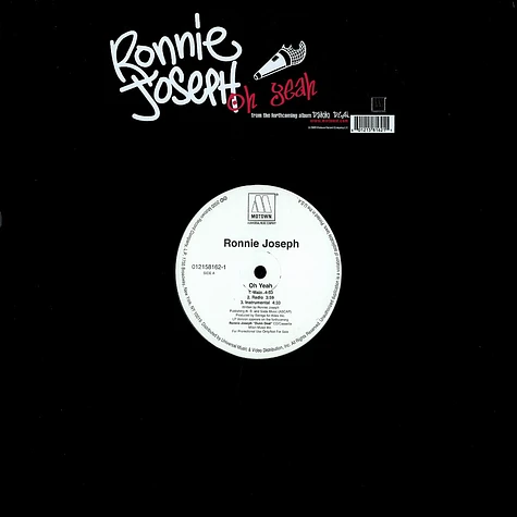 Ronnie Joseph - Oh yeah