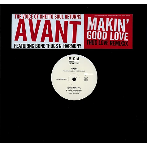 Avant - Makin good love remix feat. Bone Thugs N Harmony
