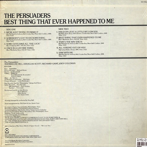 The Persuaders - Best Thing That Ever Happened To Me