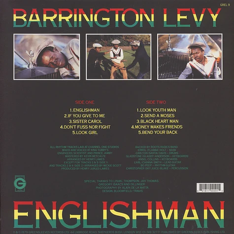Barrington Levy - Englishman