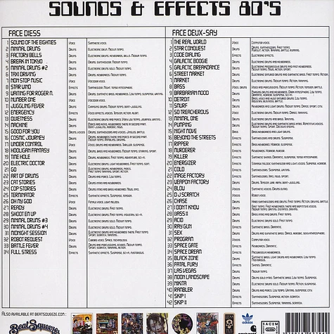 DJ Diess - Sounds & Effects 80s