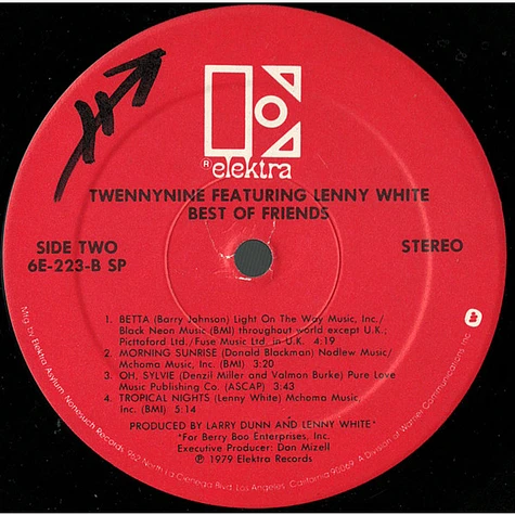 Twennynine Featuring Lenny White - Best Of Friends