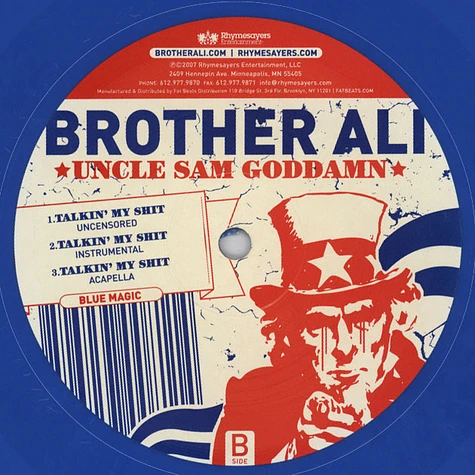 Brother Ali - Uncle Sam goddamn part 3 of 3