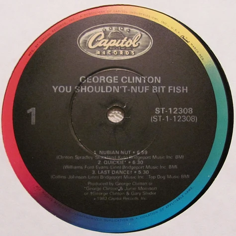 George Clinton - You Shouldn't-Nuf Bit Fish