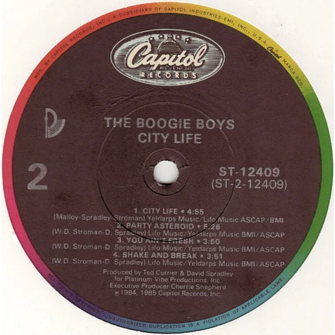 Boogie Boys - City Life