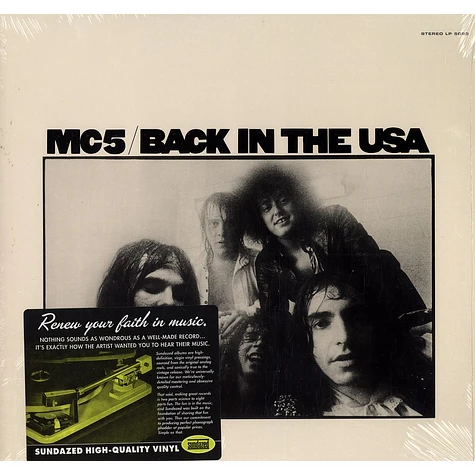 MC5 - Back in the USA