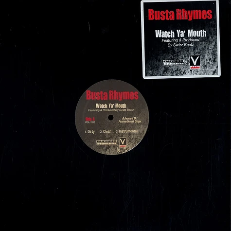 Busta Rhymes - Watch ya' mouth feat. Swizz Beatz