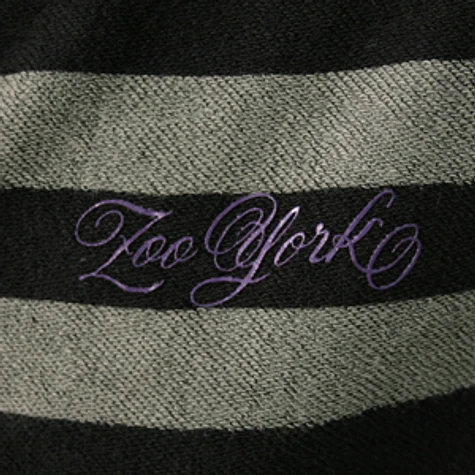 Zoo York - Revesible stripe zip-up hoodie