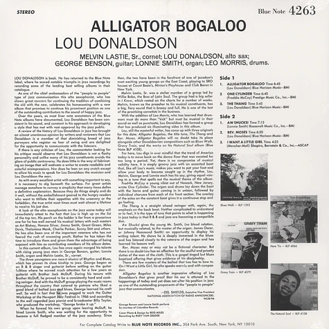 Lou Donaldson - Alligator bogaloo