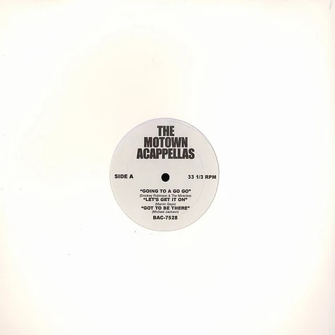 Motown Acappellas - Volume 28