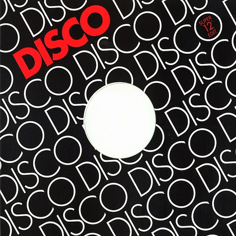 Cover 12" - Disco