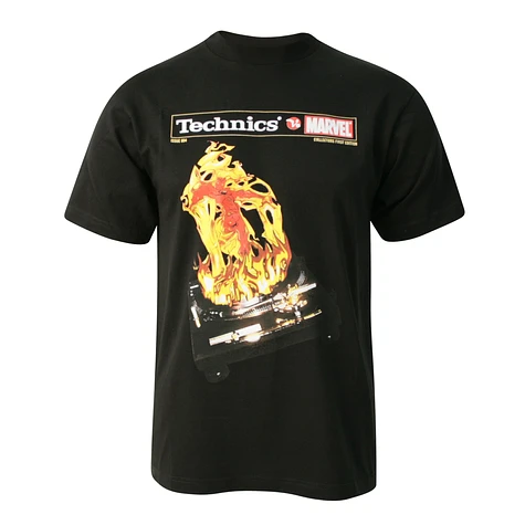 Technics vs Marvel - Human Torch T-Shirt