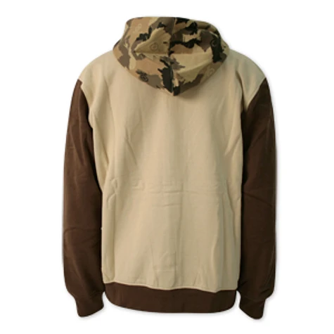 LRG - Reverse camo zip-up hoodie