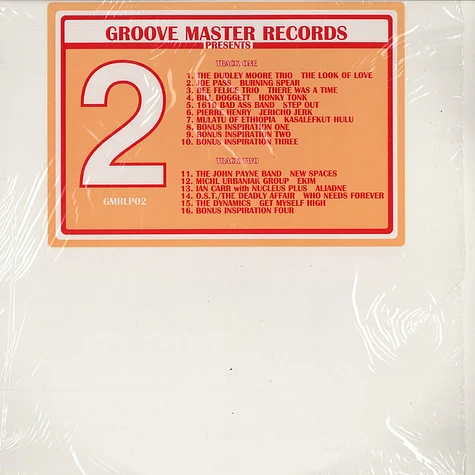 Groove Master Records presents - Volume 2